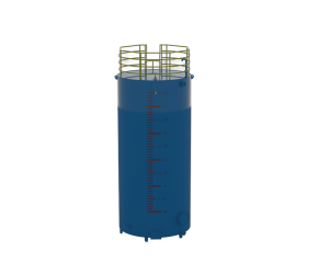 Finished oil storage tank