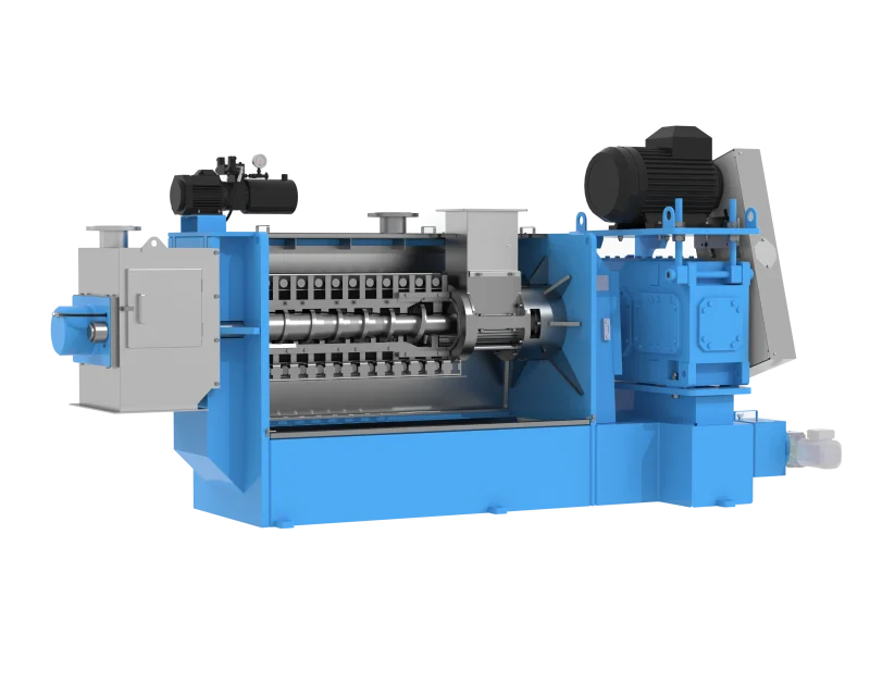 Industrial fat screw press machine for animal by-product rendering